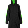 Swim Parka Black/Green