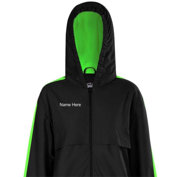 Swim Parka Black/Green - Image 4